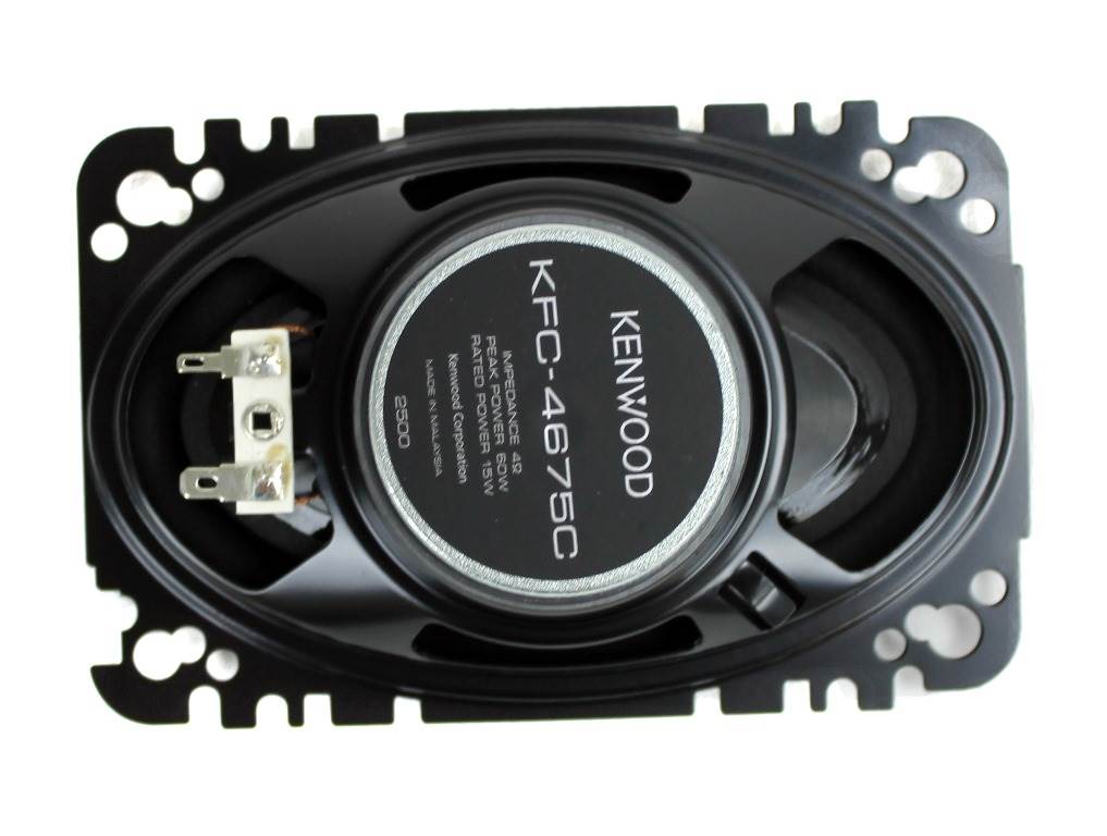 Kenwood KFC-4675C 4x6" 60 Watt 2-Way Car Audio Speakers System Stereo (Open Box)