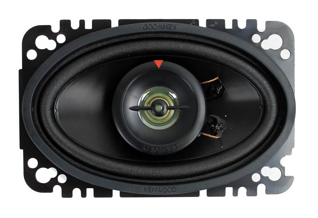 Kenwood KFC-4675C 4x6" 60 Watt 2-Way Car Audio Speakers System Stereo (Open Box)