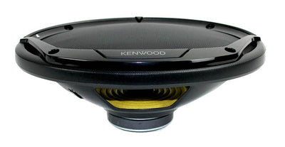 2) Kenwood KFC-6965S 6x9" 400 Watt 3-Way Car Audio Coaxial Speakers (Open Box)