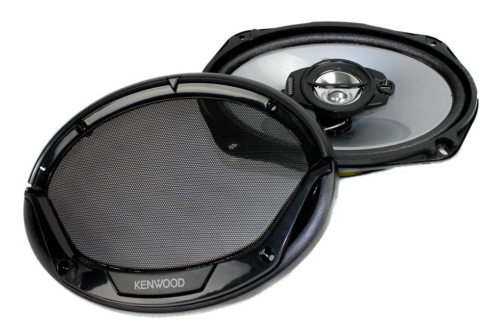 2) Kenwood KFC-6965S 6x9" 400 Watt 3-Way Car Audio Coaxial Speakers (Open Box)