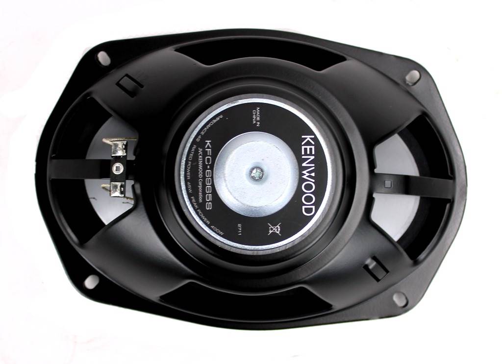 2) Kenwood KFC-6965S 6x9" 400 Watt 3-Way Car Audio Coaxial Speakers (Open Box)