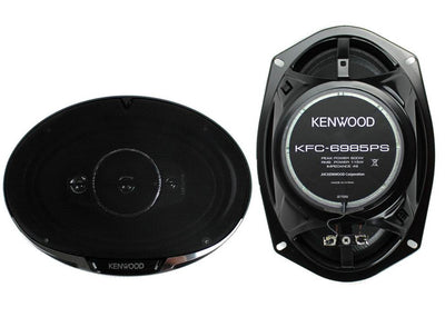 2) Kenwood KFC-6985PS 6x9" 600 Watt Car Audio Coaxial Speakers Stereo (Open Box)