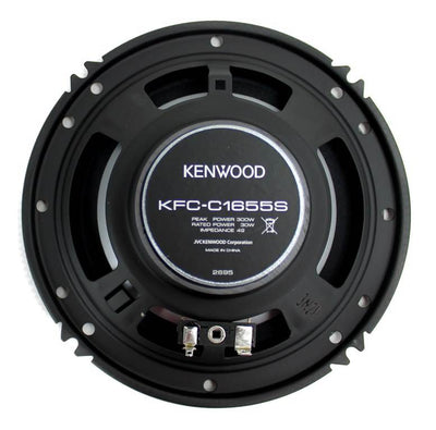 Kenwood KFC-C1655S 6.5" 300W 2-Way Car Audio Dual Cone Speaker Stereo (Open Box)