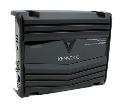 Kenwood KAC-5206 400 Watt 2-Channel Car Audio Amplifier Amp Stereo - Open Box