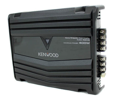 Kenwood KAC-5206 400 Watt 2-Channel Car Audio Amplifier Amp Stereo - Open Box