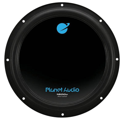 Planet Audio AC10D 10" 1500W Car Audio Subwoofer + AC15001M 1500W MONO Amplifier - VMInnovations