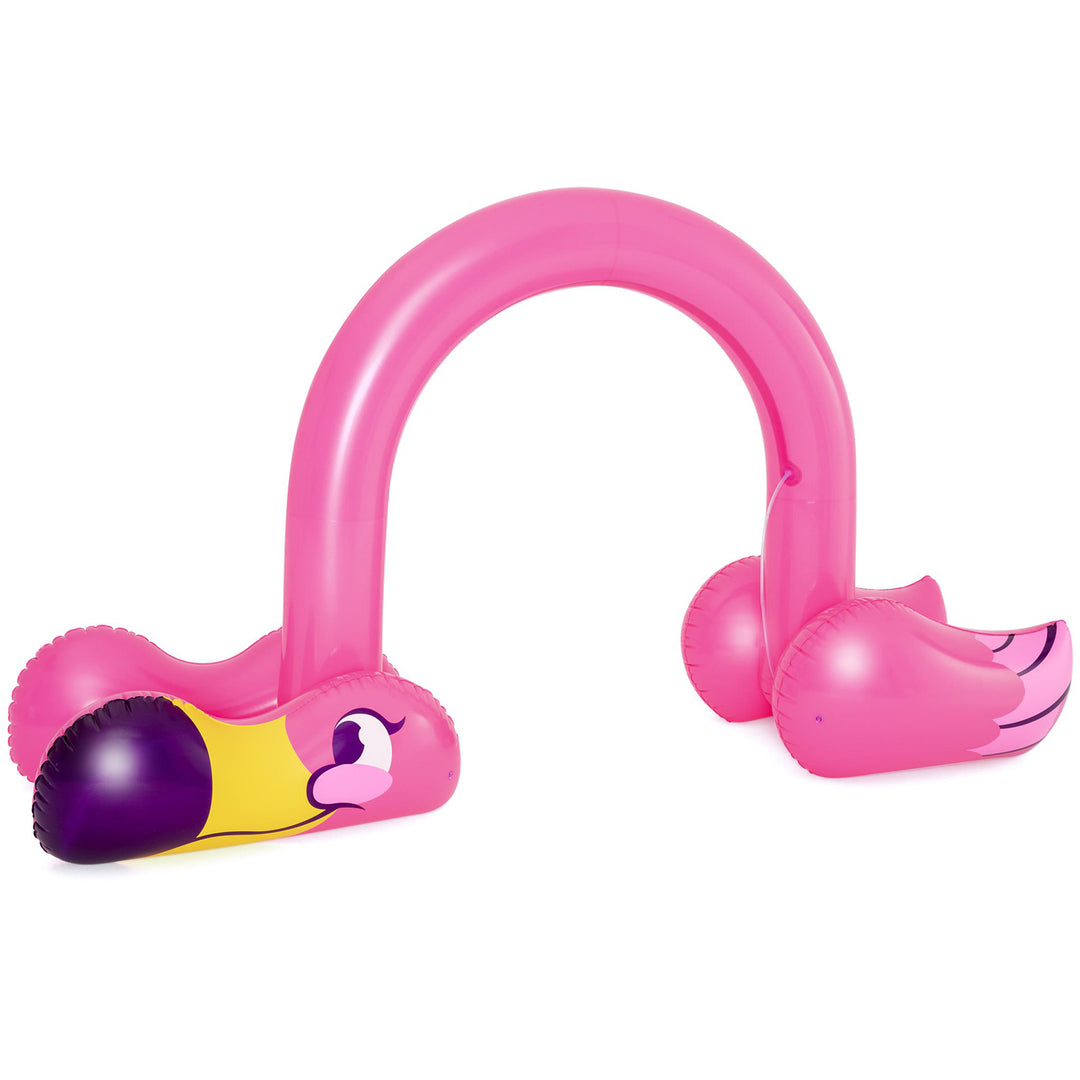 Jumbo Pink Flamingo Inflatable Outdoor Kids Sprinkler (Open Box)