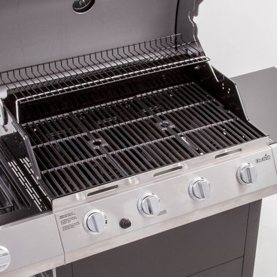 Char-Broil Classic 480 Stainless Gas Grill 40K BTU w/ Side Burner (Damaged)