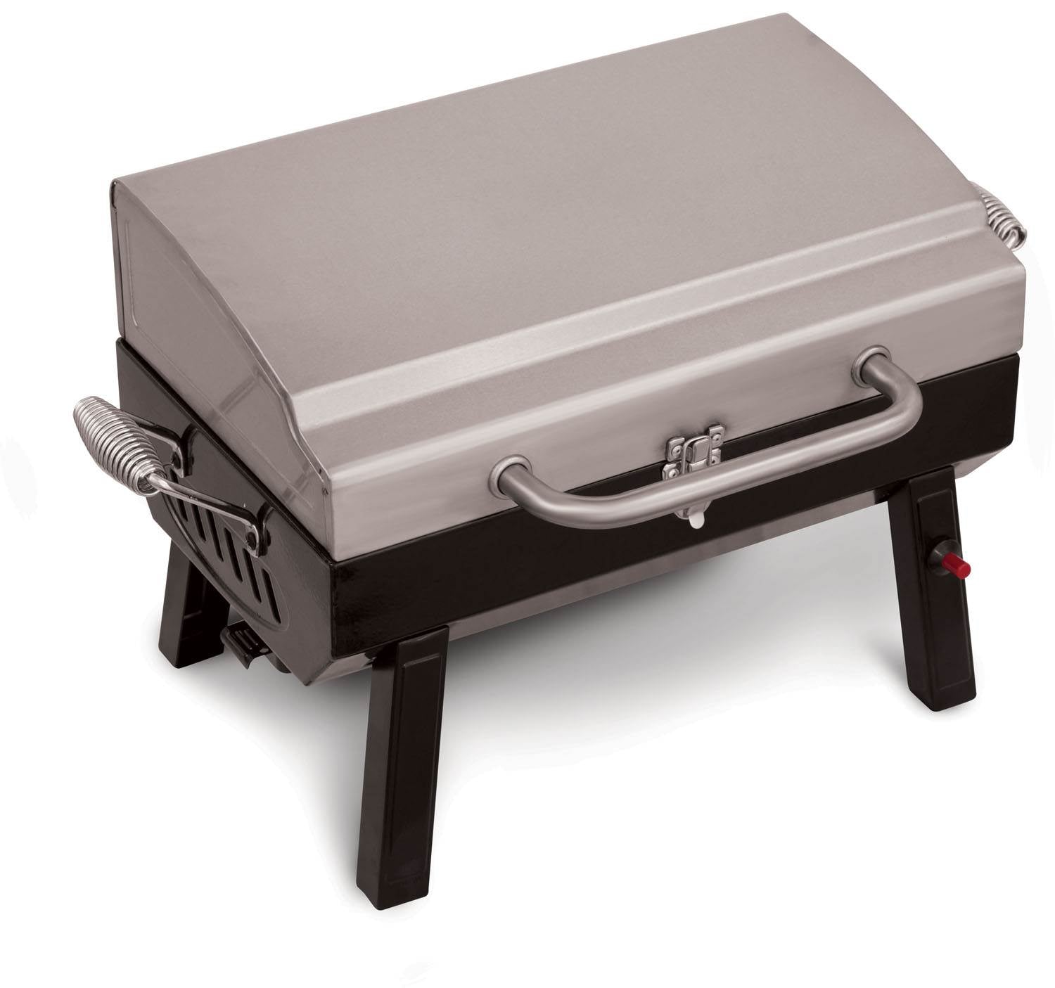 Char-Broil 200 Premium Stainless Steel Tabletop Portable Gas Grill (For Parts)