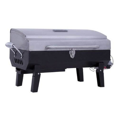 Char-Broil 200 Premium Stainless Steel Tabletop Portable Gas Grill (For Parts)