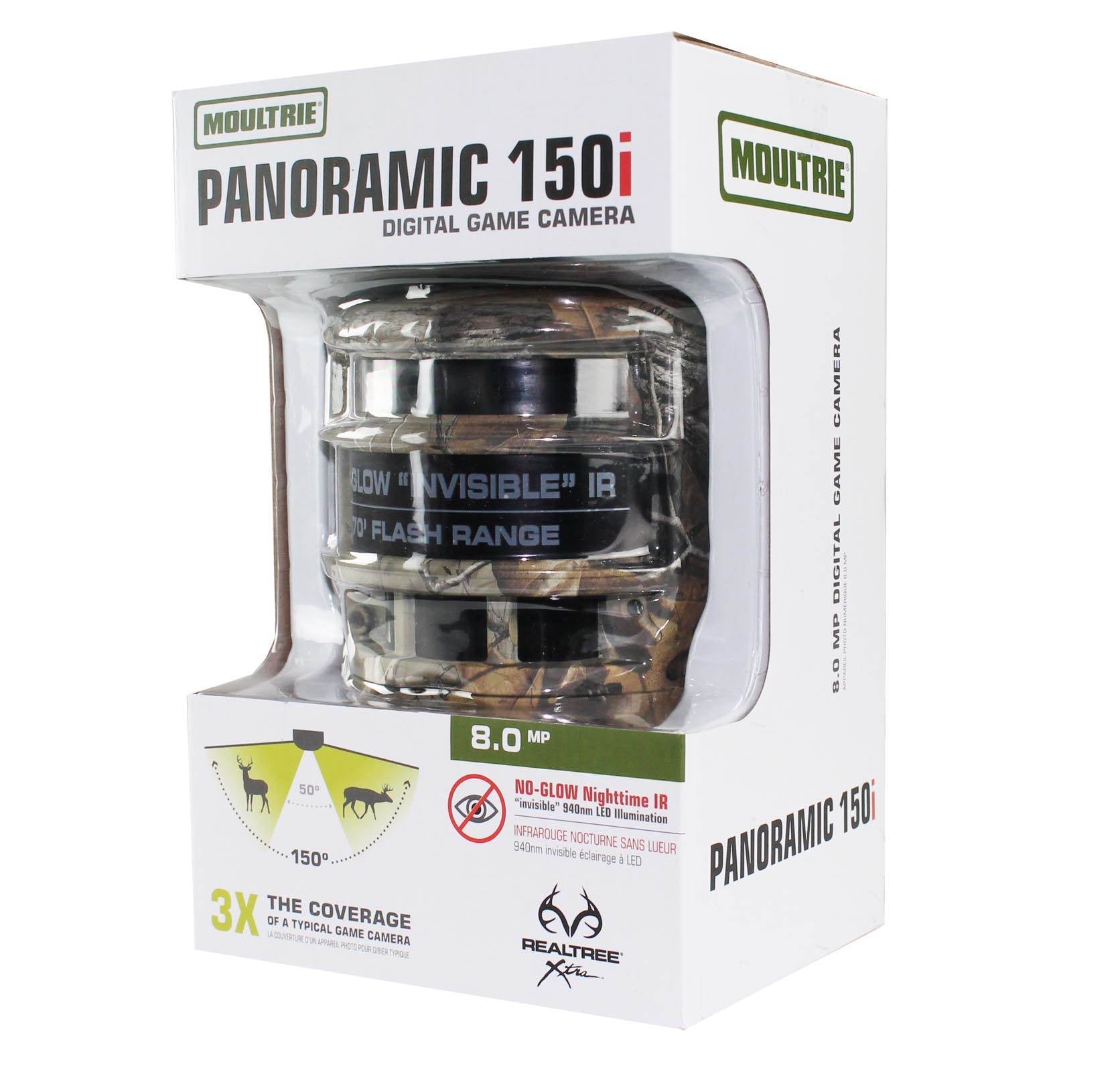 MOULTRIE No Glow 8MP Panoramic 150i Infrared Digital Trail Camera (For Parts)