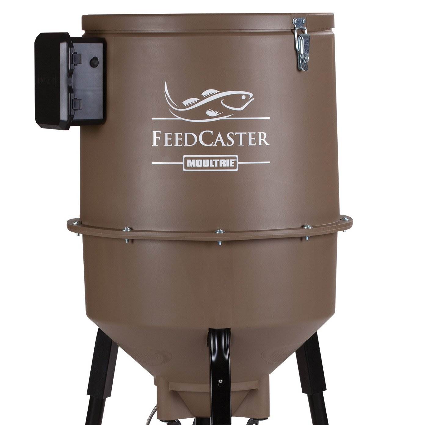 MOULTRIE 30 Gallon Feedcaster Pro Directional Tripod Fish Feeder - Damaged