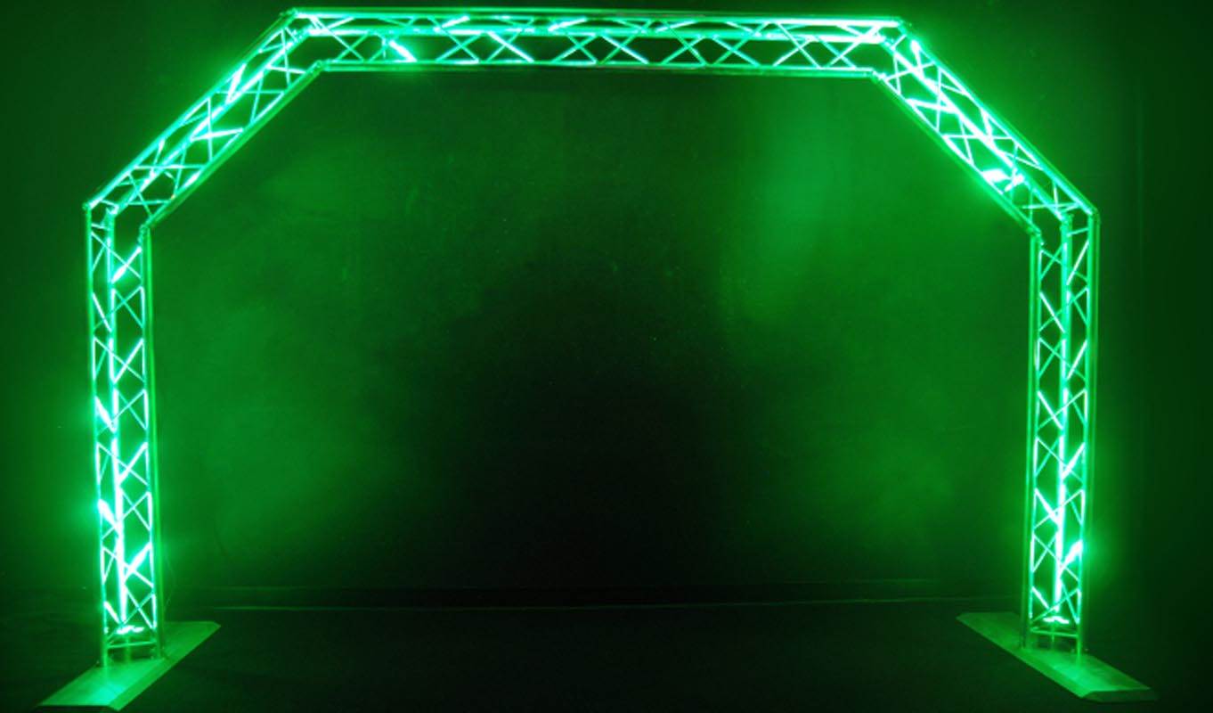Chauvet QT-ARCH KIT 7.8 FT Mobile Portable DJ Lighting Light Stage Truss System