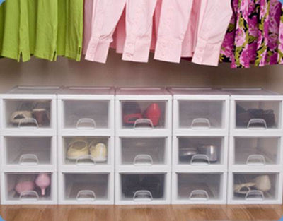 Sterilite 20518006 Stackable Small Drawer White Frame (Open Box)
