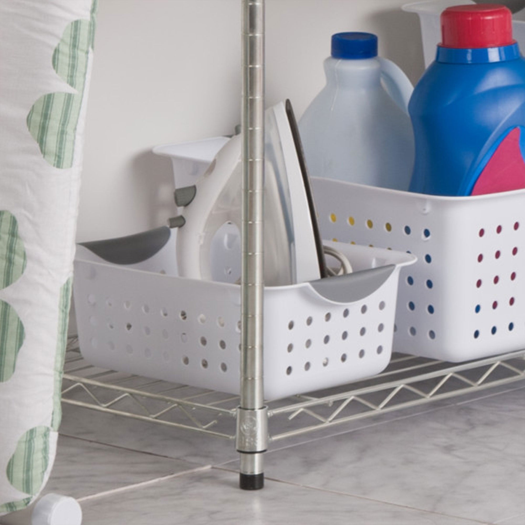 Sterilite Small Plastic Storage Bin Organizer Baskets (Open Box) (12 Pack)