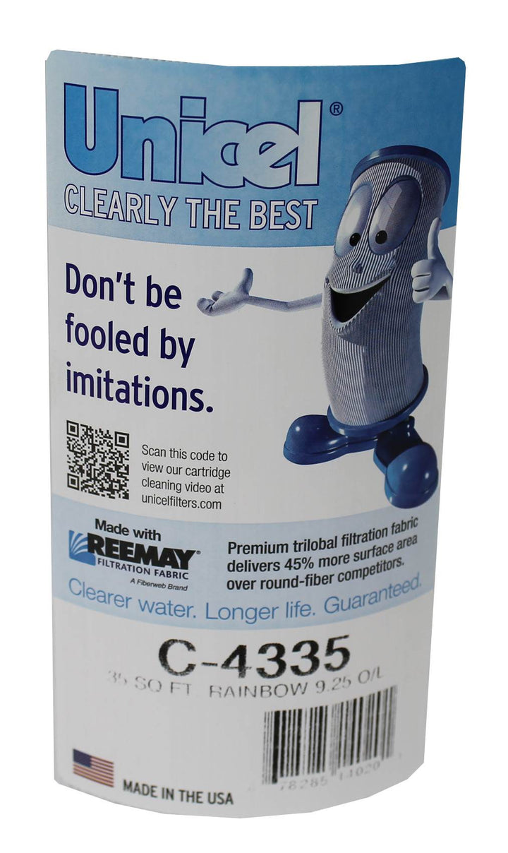 Unicel C-4335 Replacement 35 Sq Ft Pool Spa Filter Cartridge, 219 Pleats, 4 Pack - VMInnovations