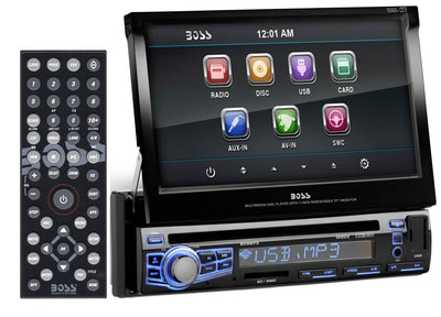 Boss BV9973 7" Touchscreen In Dash CD/DVD Car Player USB/SD AUX Receiver Radio