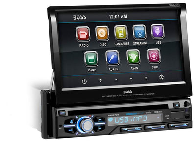 Boss BV9979B 7" Touchscreen CD/DVD MP3 Car Player USB/SD AUX Receiver Bluetooth