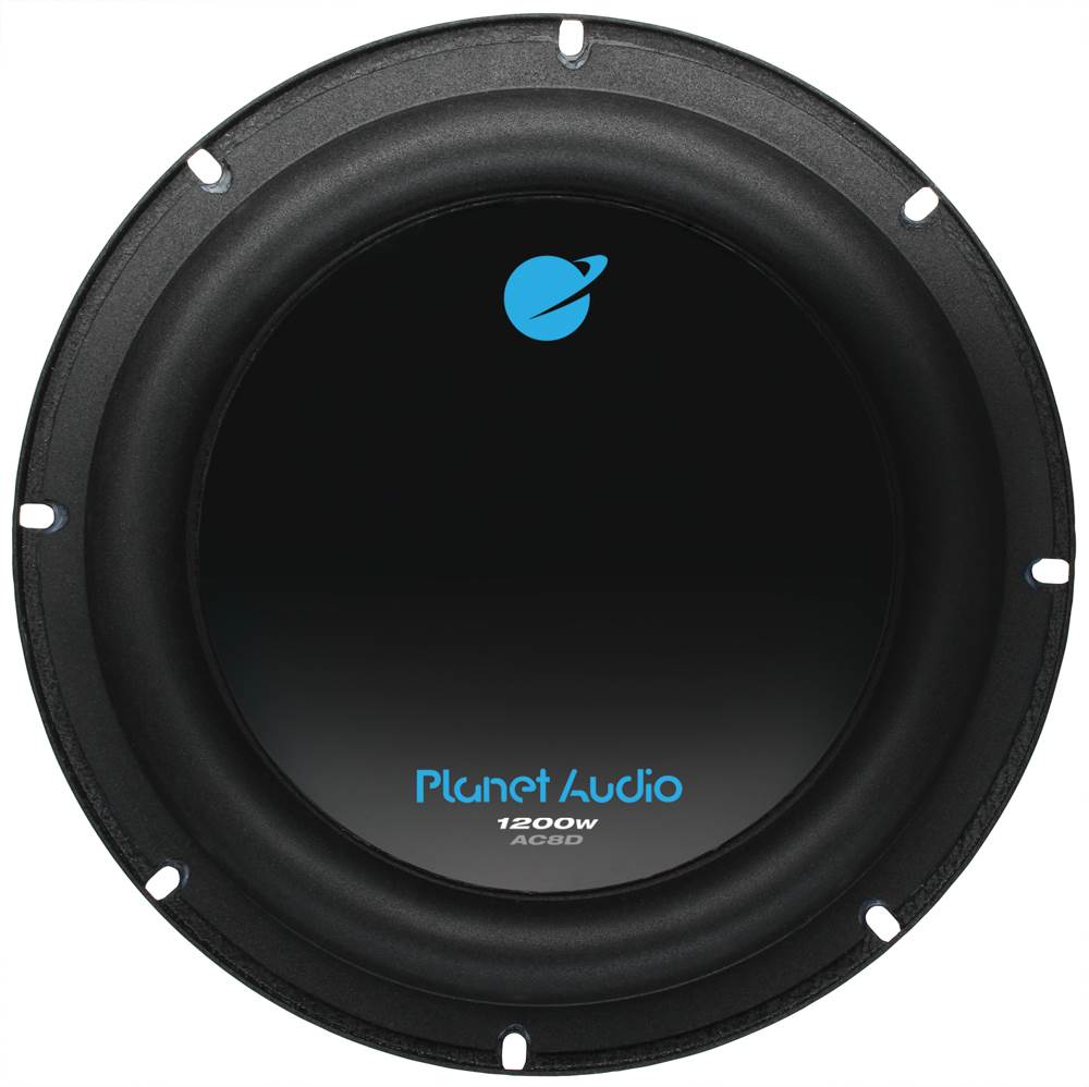 Planet Audio AC8D 8 Inch 1200 Watts 4 Ohm Dual Voice Coil Car Audio Subwoofer - VMInnovations