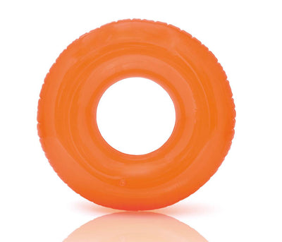 Intex Transparent Inflatable Swimming Pool Tube Raft, Colors May Vary (3-Pack) - VMInnovations