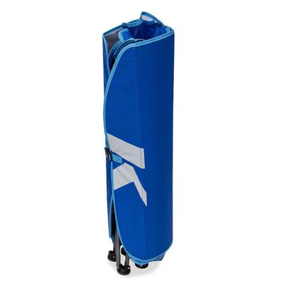 Kelsyus Premium Portable Camping Folding Lawn Chair w/ Canopy, Navy | Open Box