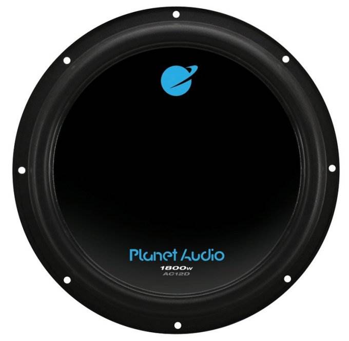 PLANET AUDIO AC12D 12" 1800W Car Audio Subwoofer + AC15001M 1500W MONO Amplifier