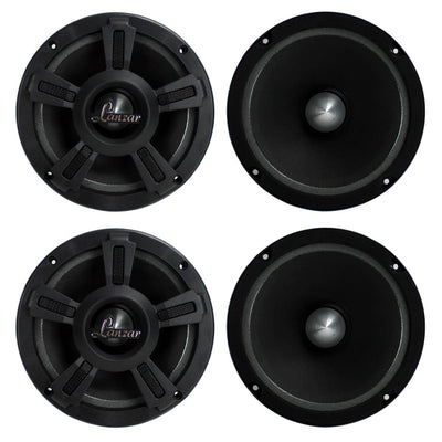 LANZAR OPTI6MI 6.5" 2000W Car Mid bass Mid Range Audio Power Speakers - VMInnovations