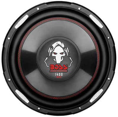 Boss Audio P120F 12" 2800 Watt Car Shallow/Slim Subwoofer Power Sub Woofer Audio