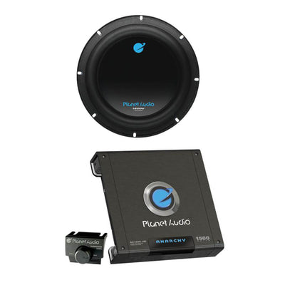 New Planet Audio AC8D 8" 1200W Car Subwoofer + AC1500.1M 1500W MONO Amplifier