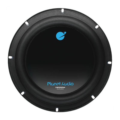 New Planet Audio AC8D 8" 1200W Car Subwoofer + AC1500.1M 1500W MONO Amplifier - VMInnovations