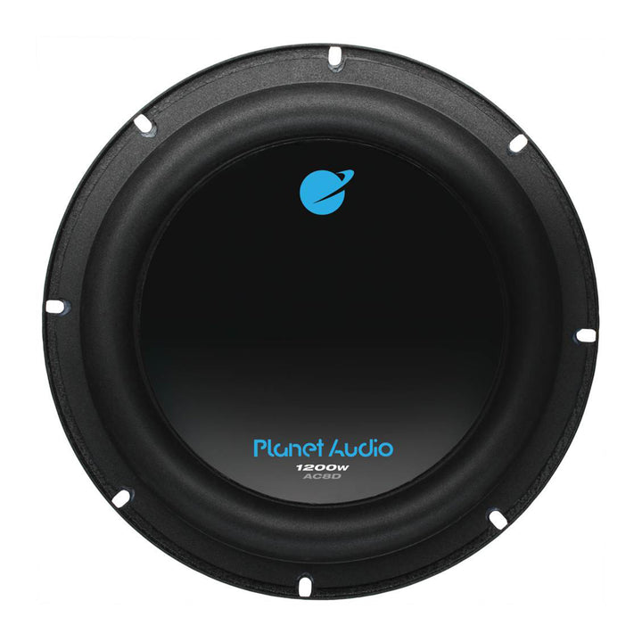 New Planet Audio AC8D 8" 1200W Car Subwoofer + AC1500.1M 1500W MONO Amplifier