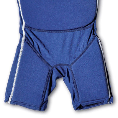 Blue Lycra Boy's Floating Swim Wet Suit Life Vest Medium (Open Box) - VMInnovations