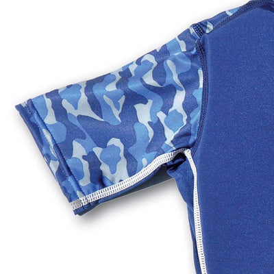 Blue Lycra Boy's Floating Swim Wet Suit Life Vest Medium (Open Box) - VMInnovations