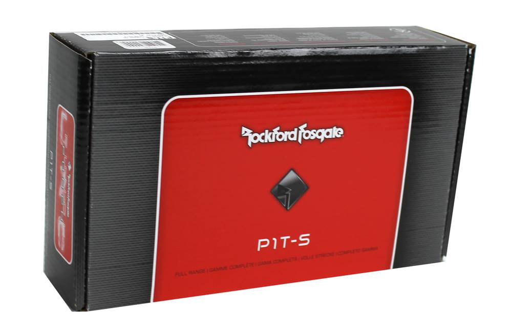 2) Rockford Fosgate P1T-S 1" 120 Watt Dome Car Audio Stereo Tweeter (Open Box)
