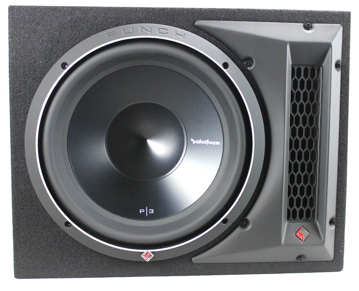 Rockford Fosgate P3-1X12 12" 1200W  Single Loaded Vented Subwoofer Sub Enclosure