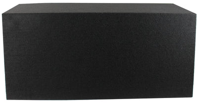 Rockford Fosgate 12" 2400 Watt Dual Loaded Subwoofer Sub Enclosure (Used)