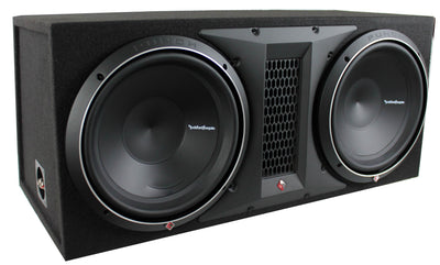 Rockford Fosgate Punch P1-2X12 Dual 12" 1000W Loaded Subwoofer Box (Damaged)