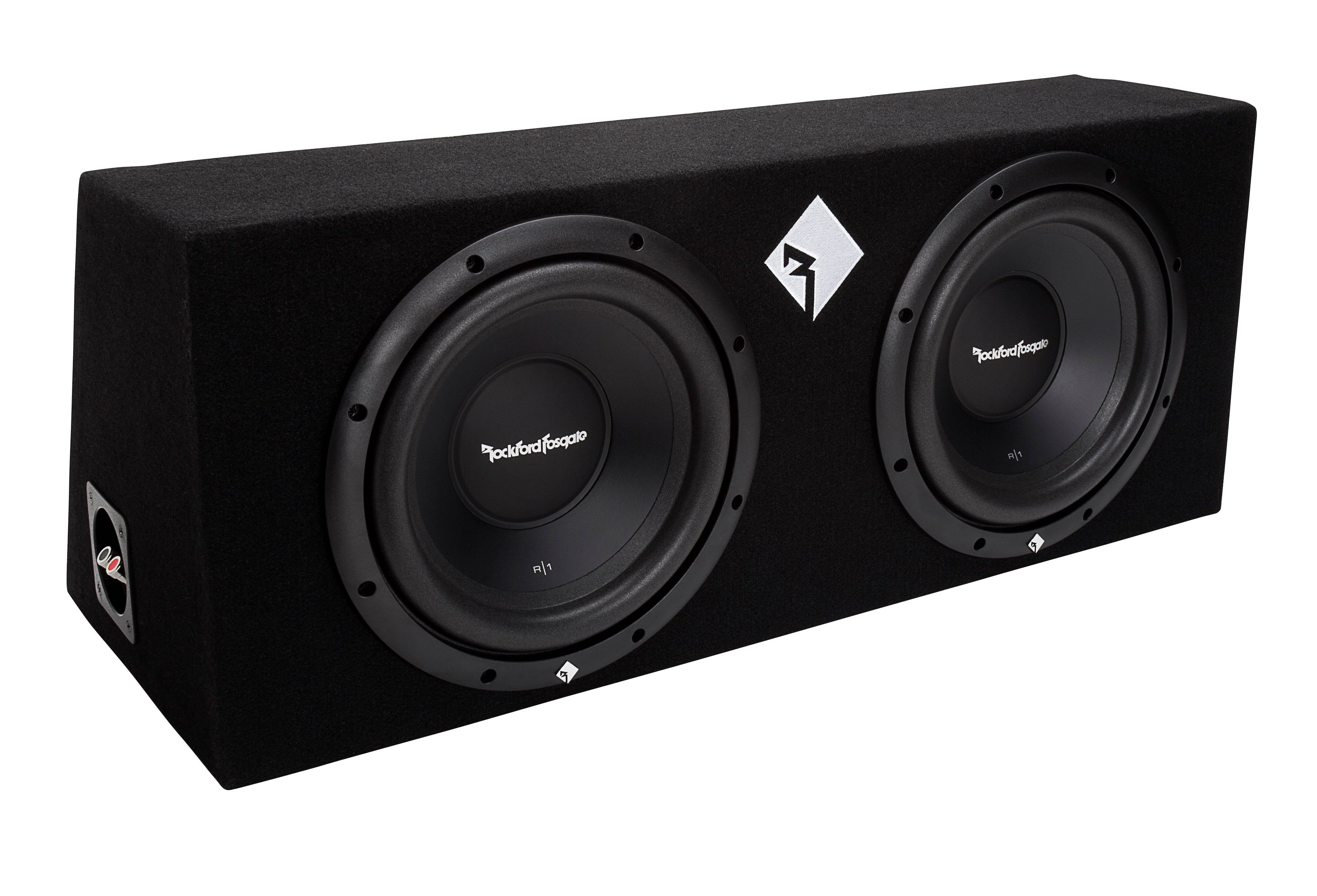 Rockford Fosgate R1-2X10 10" 800 Watts Dual Loaded Subwoofer Sub (Open Box)