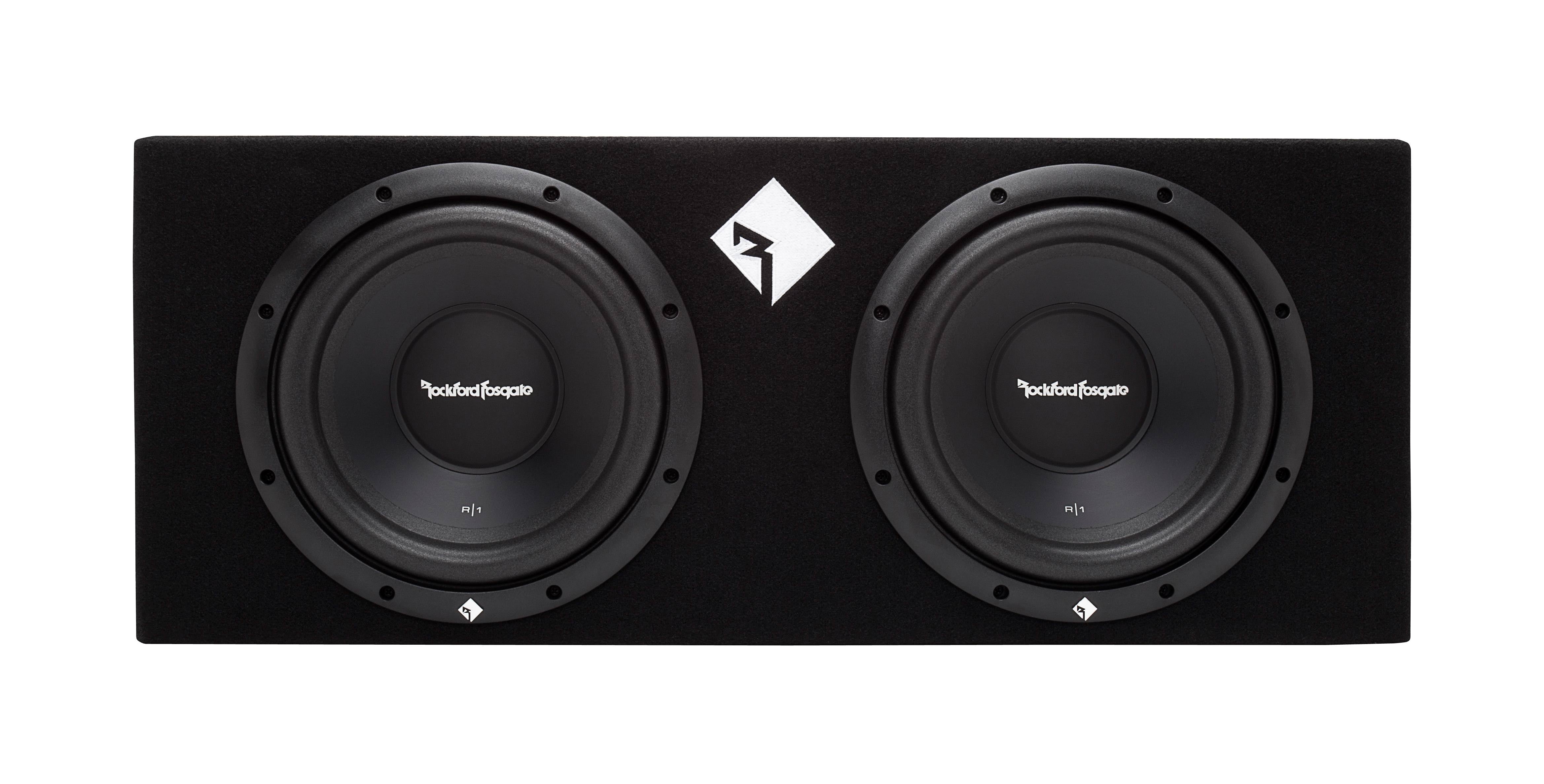 Rockford Fosgate R1-2X10 10" 800 Watts Dual Loaded Subwoofer Sub (Open Box)