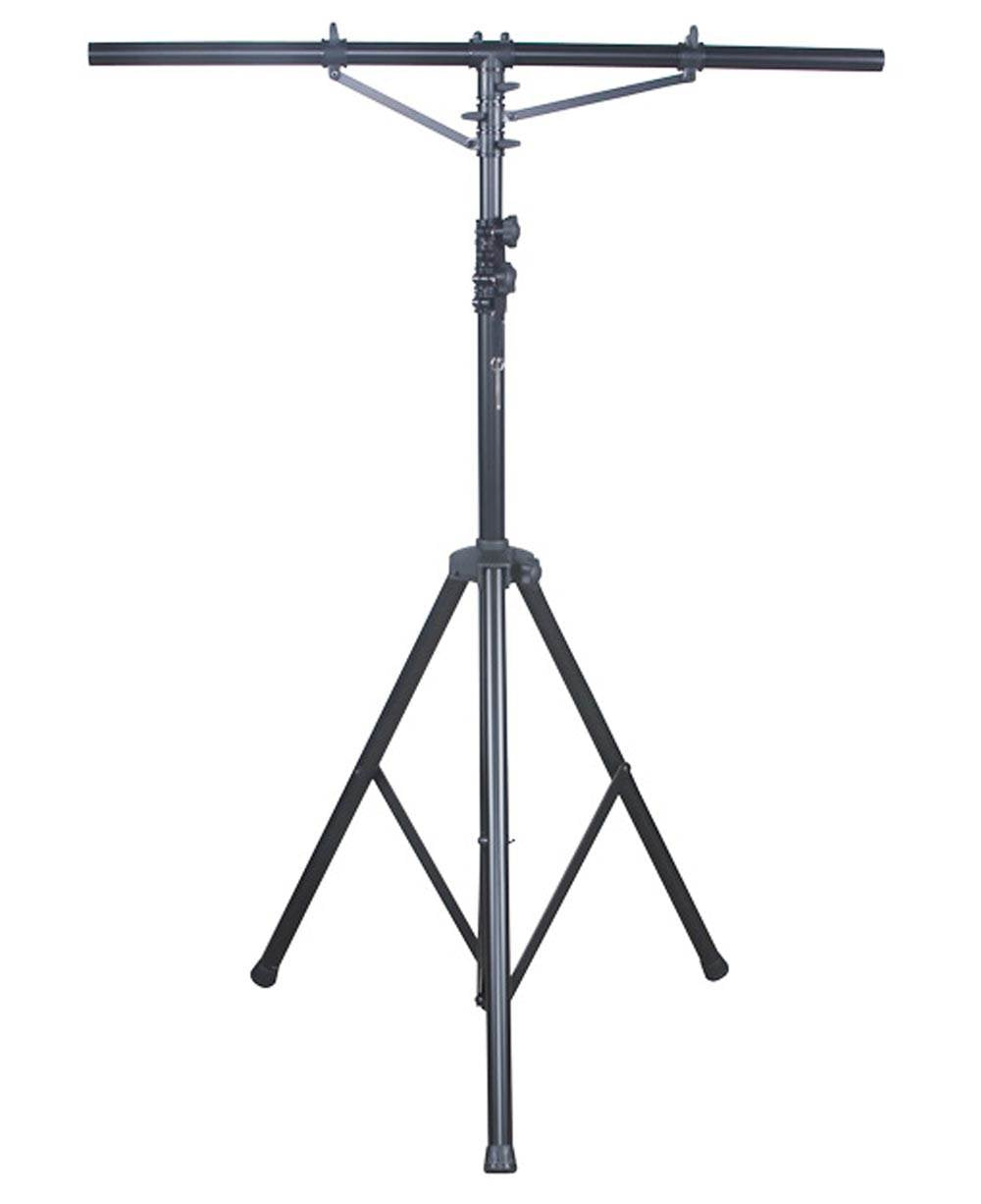American DJ Aluminum Black Heavy Duty 12' Tripod T-Bar Light Stand (Refurbished)