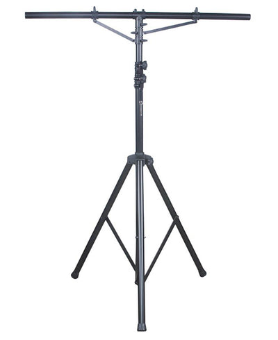 American DJ Aluminum Black Heavy Duty 12' Tripod T-Bar Light Stand (Refurbished)