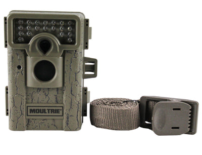 2 MOULTRIE M-550 Low Glow Infrared Digital Trail Game Mini Cameras + 2 SD Cards