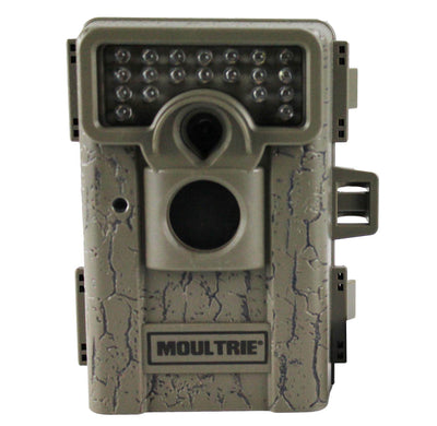 MOULTRIE M-550 Low Glow Infrared Trail Game Mini Camera + Security Box + SD Card