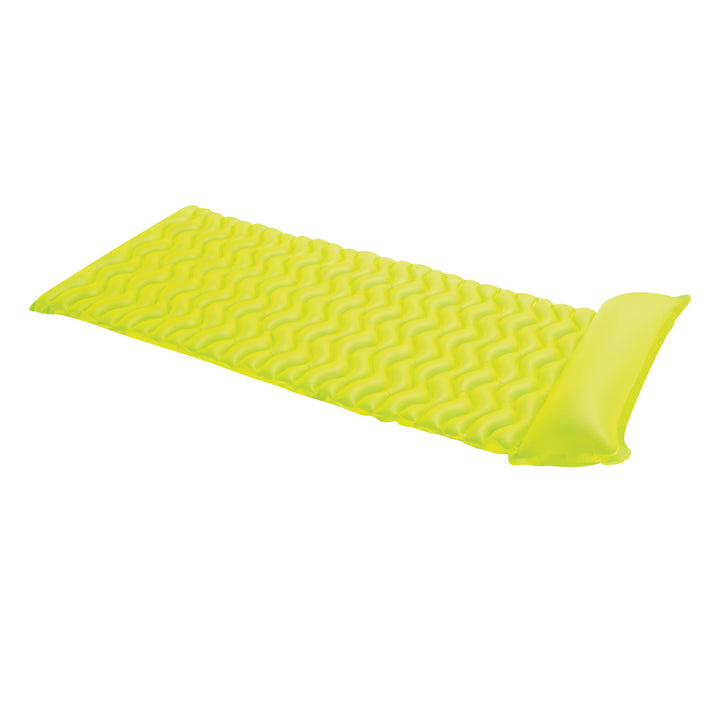 Intex Tote 'N Float Wave Mat Floating Pool Lounger with Headrest (3 Pack)
