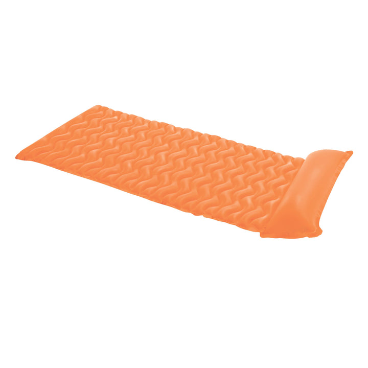 Intex Tote 'N Float Wave Mat Floating Pool Lounger with Headrest (3 Pack)