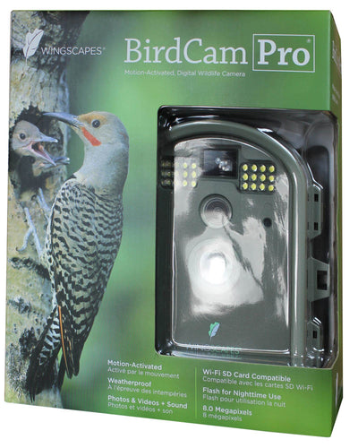 Wingscapes BirdCam Pro Motion-Activated Digital Backyard Wildlife Camera+SD Card
