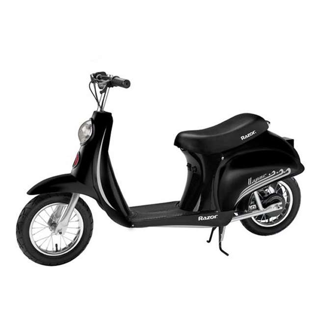 Razor Pocket Mod Vapor 24V 250W Electric Retro Scooter - Black (Open Box)