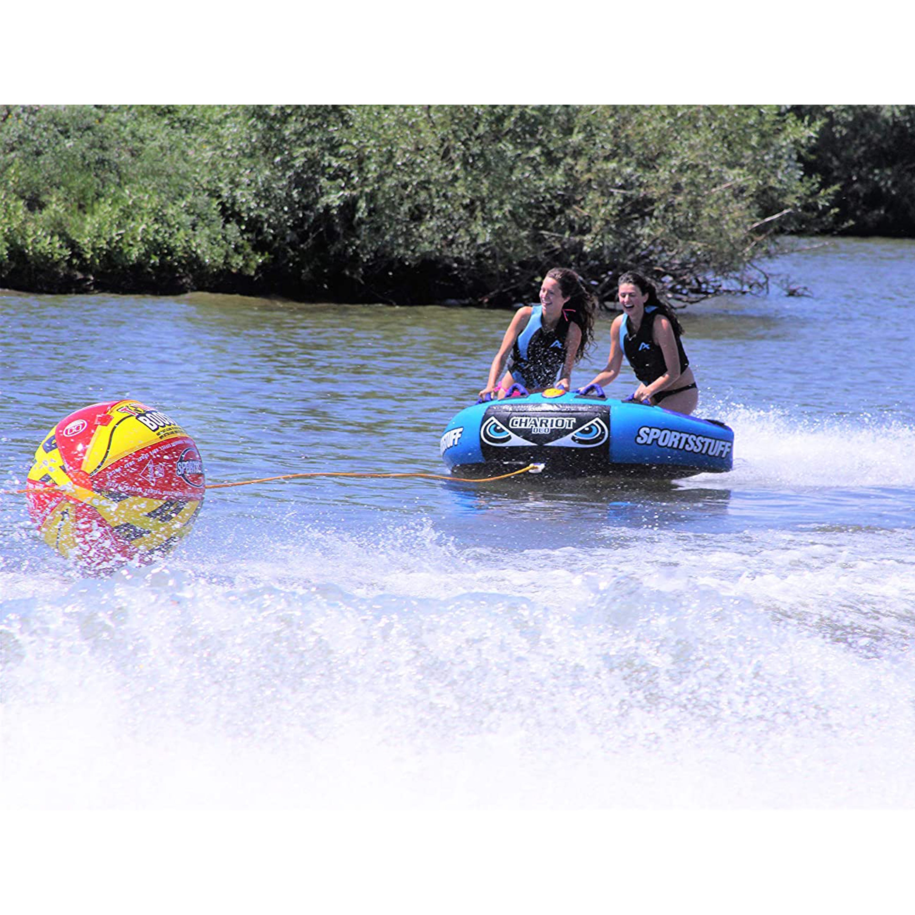 Airhead SPORTSSTUFF Boat Tubing Towable 4K Booster Ball Towing System(For Parts)