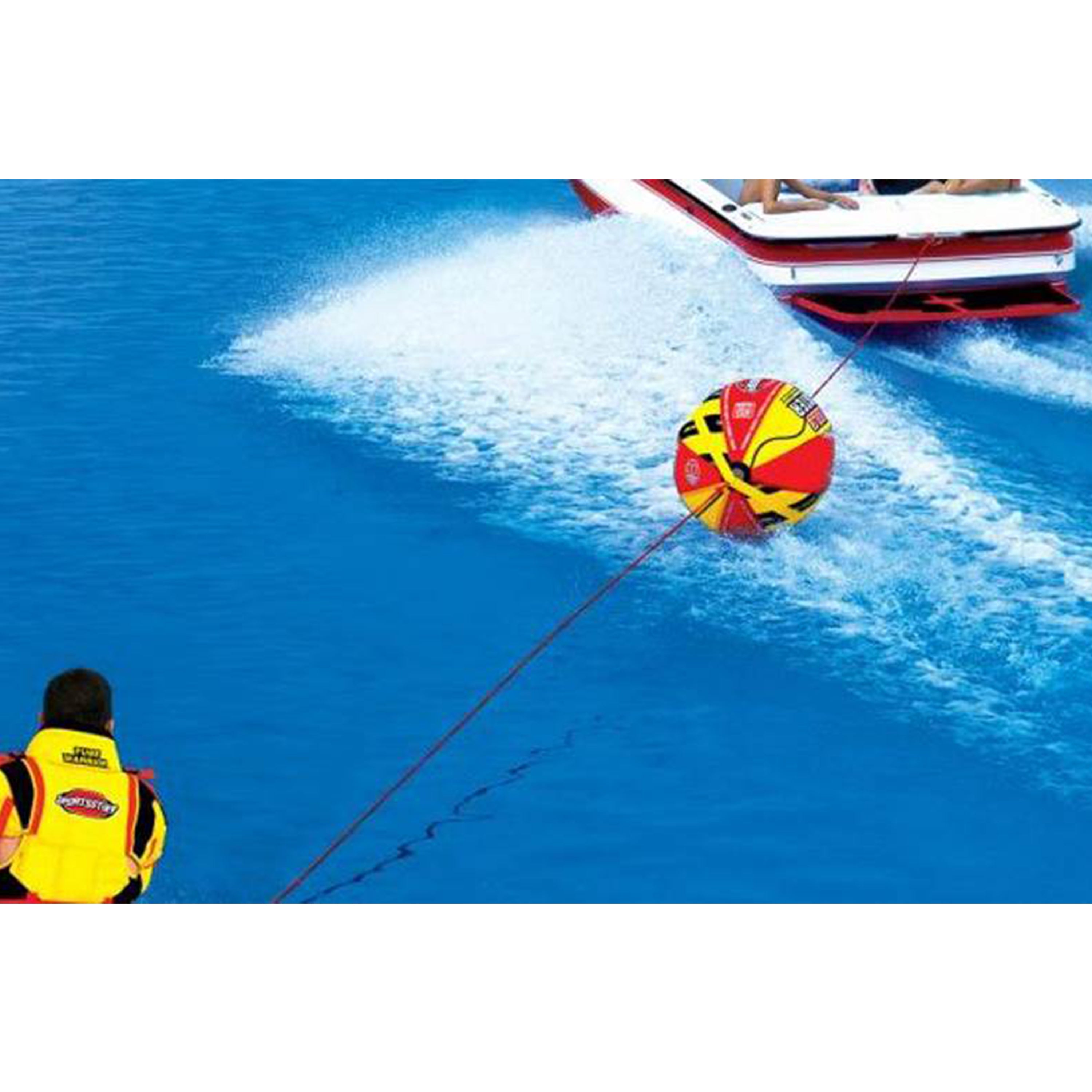 Airhead SPORTSSTUFF Boat Tubing Towable 4K Booster Ball Towing System(For Parts)