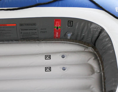 SEVYLOR Super Caravelle Inflatable 2 Person Boat/Raft | 600 lb - Missing Box